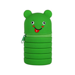 Puzdro na perá FROG jednozipsové bez náplne 