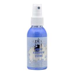 Cadence perleťový sprej na tmavý textil 100 ml modrá