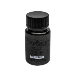 Akrylová farba Cadence metalická čierna 50 ml