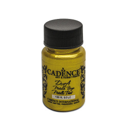 Farba akrylová Cadence Dora Metalic, zlatá, 50 ml