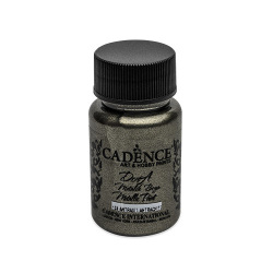 Farba akrylová Cadence Dora Metalic, antracit, 50 ml