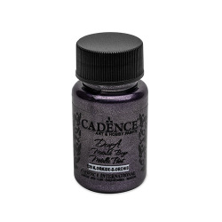 Farba akrylová Cadence Dora Metalic, tmavo fialová, 50 ml