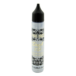 Metalická 3D farba Cadence strieborná 25 ml