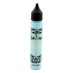 Metalická 3D farba Cadence tyrkysová 25 ml