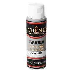 CADENCE Premium: Akrylová farba - sivá 70 ml
