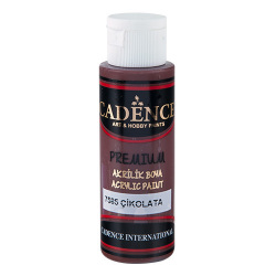 CADENCE Premium akrylová farba, hnedá 70 ml