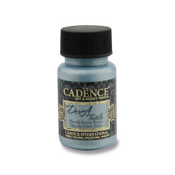 Textilná farba Cadence, metalická svetlo modrá, 50 ml