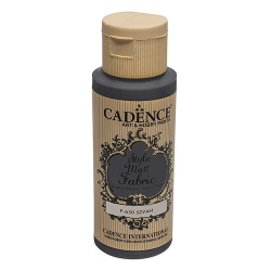 Textilná farba Cadence, Matt, čierna, 59 ml