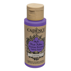 Textilná farba Cadence, Matt, fialová, 59 ml