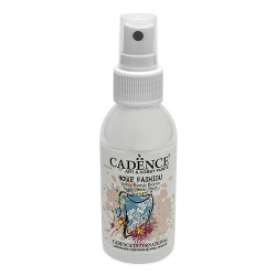 Textilná farba v spreji Cadence, biela, 100 ml