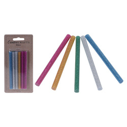 Lepiace tyčinky do pištole glitrované 7x100mm 12ks