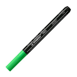 STABILO FREE: Akrylový popisovač - okrúhly hrot listovo zelený 1 - 2 mm