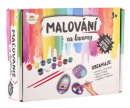 Maľovanie na kamene/okruhliaky svietiace v tme