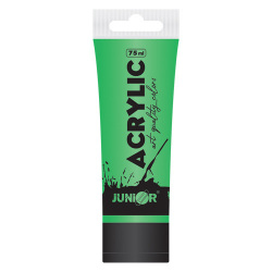 JUNIOR akrylová farba zelená 75 ml