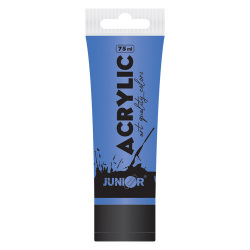 JUNIOR akrylová farba modrá 75 ml