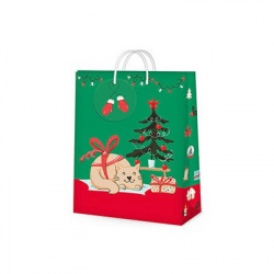 Albi darčeková taška L - mačka pod stromčekom