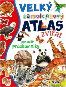 Velľý samolepkový atlas zvierat