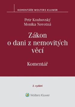 Zákon o dani z nemovitých věcí (Monika Novotná, Petr Koubovský)