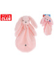 Mini Club zaspávačik zajačik plyšový ružový 27 cm