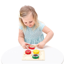 Vkladačka 3D Puzzle Ovocie Bino
