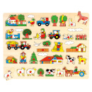 Vkladačka 3D Puzzle Farma BINO