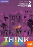 Think 2, 2nd Edition Workbook with Digital Pack - pracovný zošit (Herbert Puchta)
