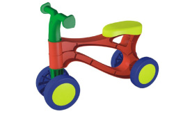 Odrážadlo Rolocykl - červené, výška sedadla 26cm
