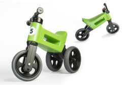 Odrážadlo FUNNY WHEELS Rider Sport zelené 2v1, 18m+