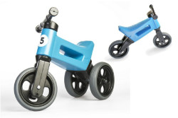 Odrážadlo Funny Wheels Rider Sport modré 2v1 - od 18 mesiacov