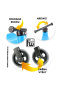 Odrážadlo Funny Wheels Rider Sport modré 2v1 - od 18 mesiacov