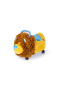 Odrážadlo FUNNY WHEELS Rider Ride-On levíček 50 cm plyšový modrý 12m+