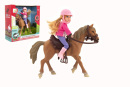 Kôň + bábika džokejka 20 cm