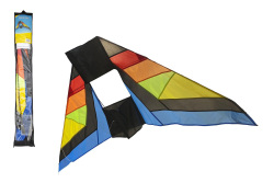 Šarkan lietajúci delta 183 x 81 cm farebný
