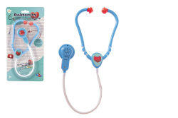 Detský stetoskop na batérie modrý 53 cm