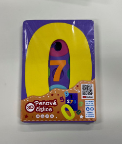 Penové číslice - zábavná hračka pre deti