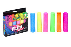 Chodníkové kriedy Fluo 6 kusov