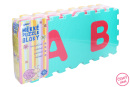 Mäkké puzzle/bloky Abeceda a čísla 26 kusov