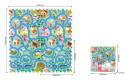 Mäkké puzzle/bloky mesto 4 kusy 118 x 118 cm