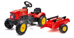 Falk Šliapací traktor 2030AB SuperCharger s vlečkou a otváracou kapotou
