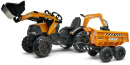 Falk Šliapací traktor Super oranžový