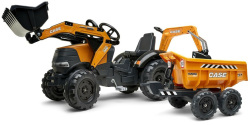 Falk Šliapací traktor Super oranžový
