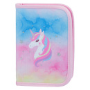 Baagl školský peračník klasik dvojchlopňový Rainbow Unicorn