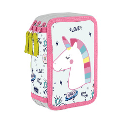 Peračník Unicorn iconic trojposchodový bez náplne