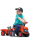 FALK 260C Baby Kubota ride-on traktor s prívesom