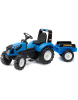 FALK Šliapací traktor 3010AB Landini Serie 7 s vlečkou (Astrid Lindgren)