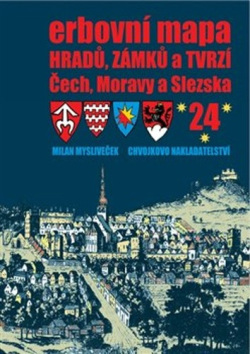 Erbovní mapa hradů, zámků a tvrzí Čech, Moravy a Slezska 24 (Milan Mysliveček)