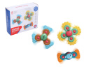 Baby spinnery - hryzadlo s prísavkou 3 kusy