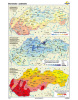 Nástenná mapa Slovensko - podnebie (E. Ivanová, M. Nogová)