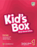 Kid's Box New Generation Level 1 Teacher's Book with Digital Pack - metodická príručka (Sue Parminter, Caroline Nixon, Michael Tomlinson)