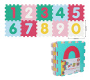 Mäkké puzzle/bloky čísla 10 kusov 32 cm
